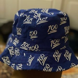 Blue bucket 100 hat one size fit all